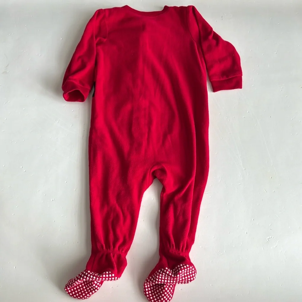 Christmas Jammies for your family Santa Suit Footed Sleeper/Footed PJs 18 months